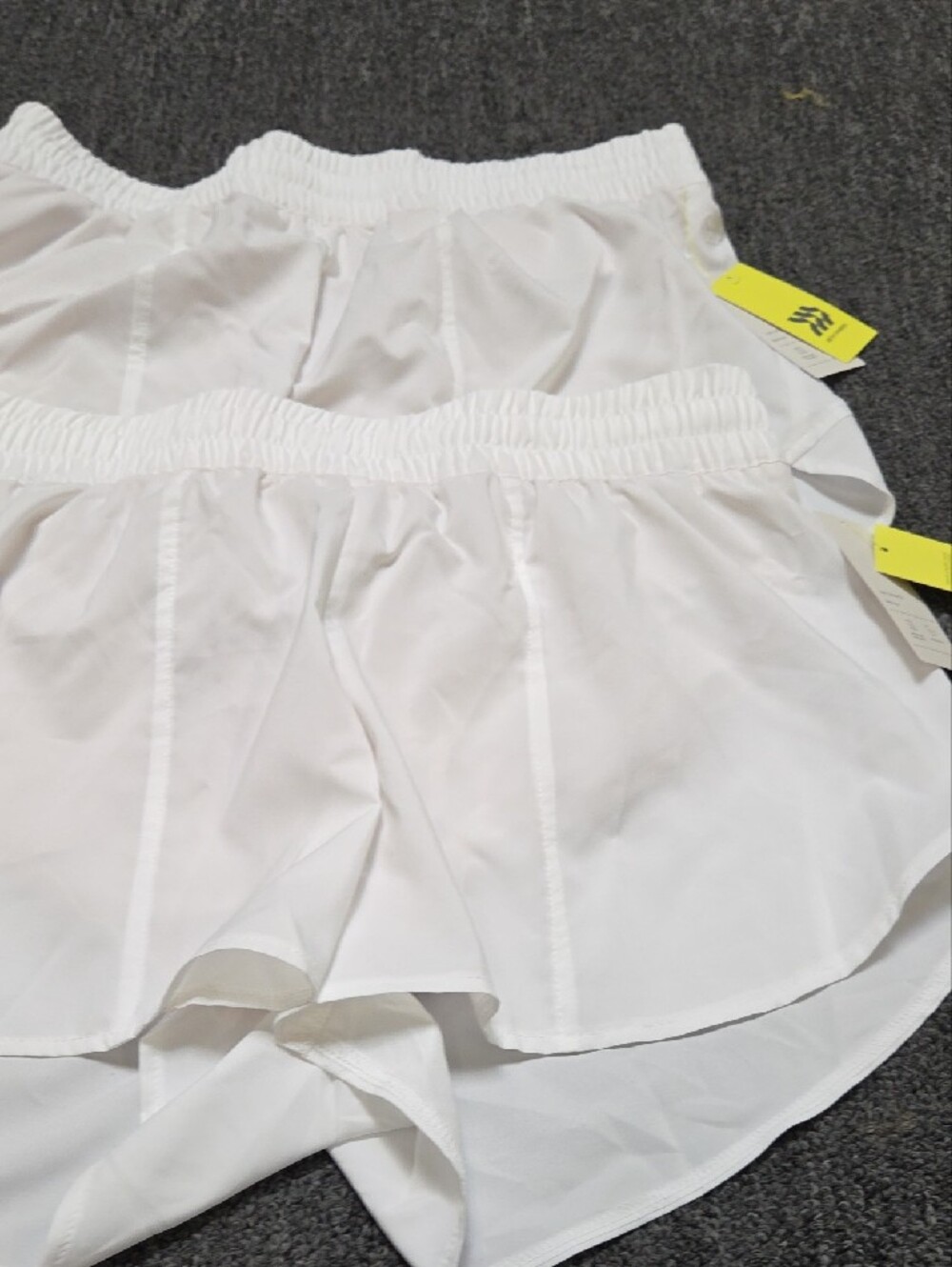 (#2C) 2 All in motion White Athletic Running Shorts - Women's - Picture 6 of 8